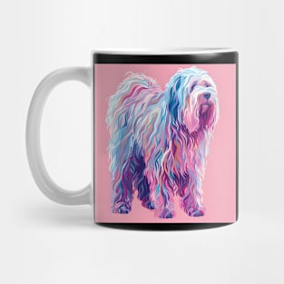 Komondor in 70's Mug